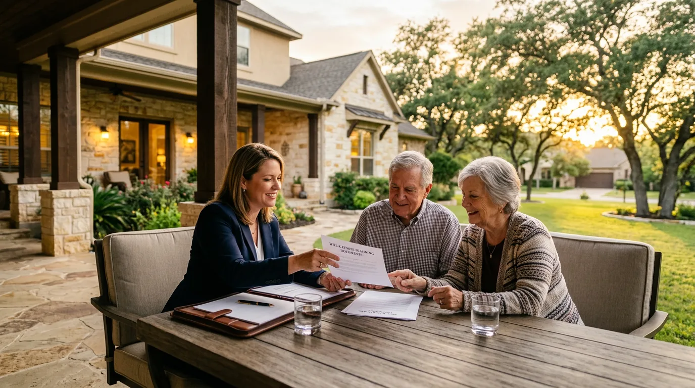 Calendar with important Texas probate deadline dates marked