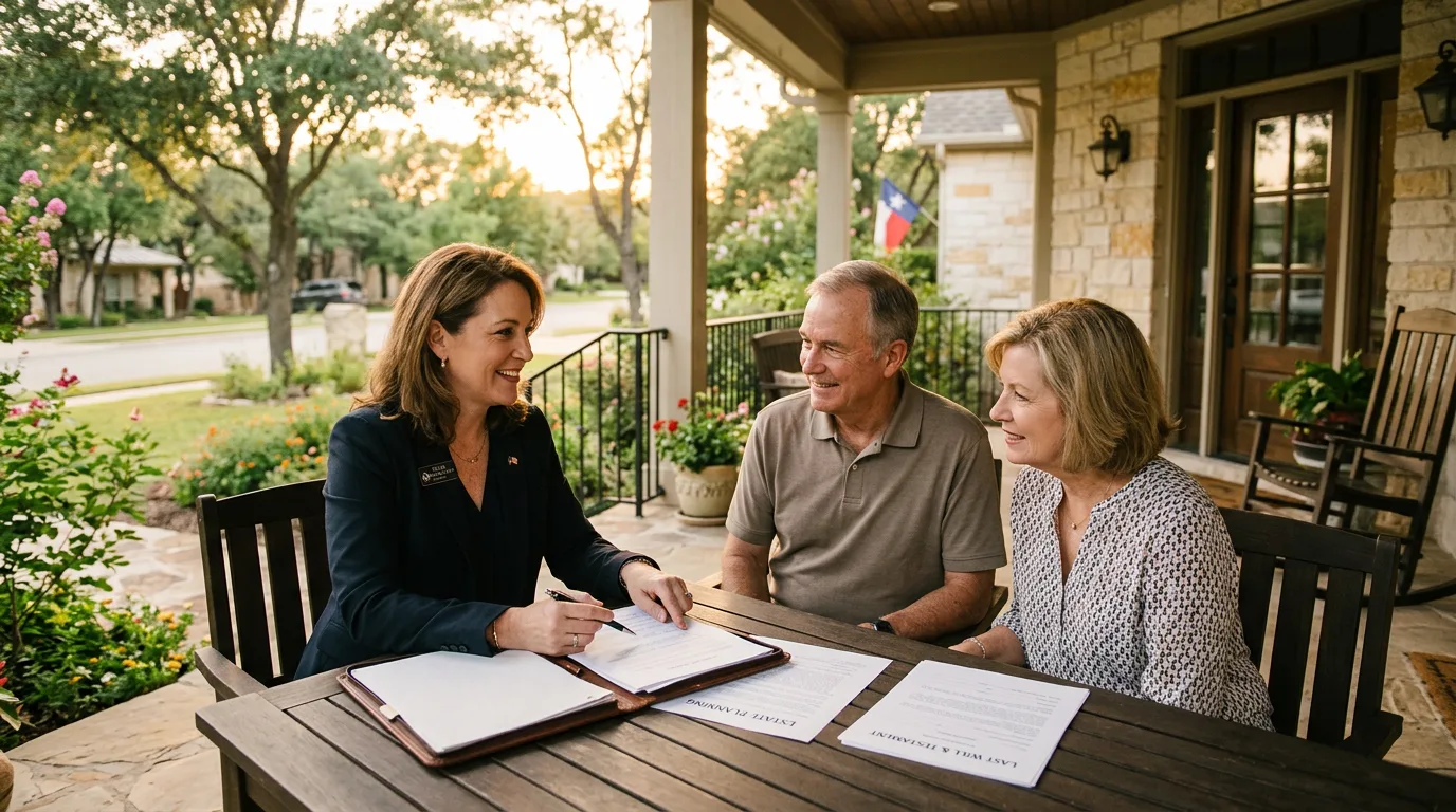 Calculator and legal documents on a desk representing Texas probate cost breakdown